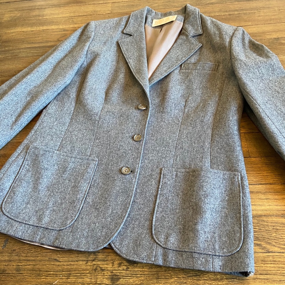 Pendleton Women's Patch Pocket Wool Blazer - image 5